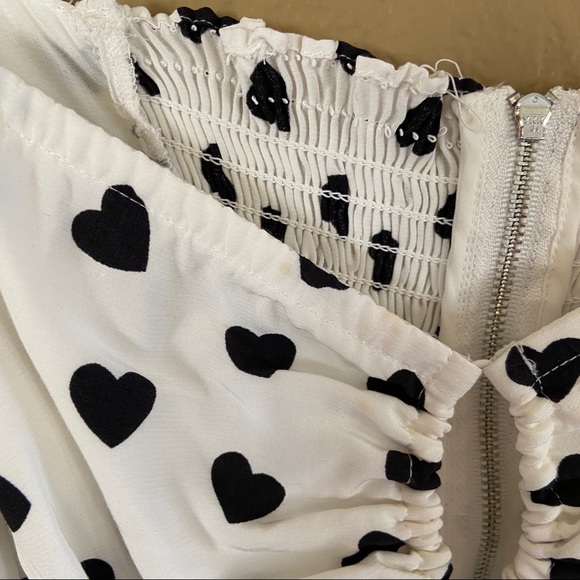 For Love & Lemons Lucia Set Floral Heart XS/S NWT - Picture 15 of 16